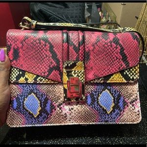 Brand new Aldo multi colour bag